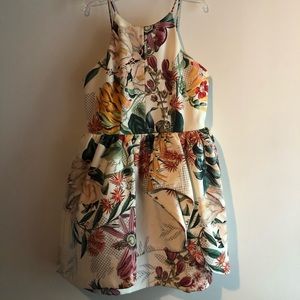 Anthropologie Flare Dress
